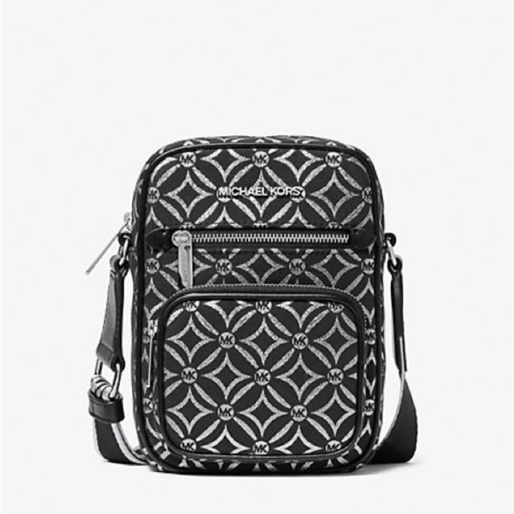 Michael Kors Black and Gray Men's Bag